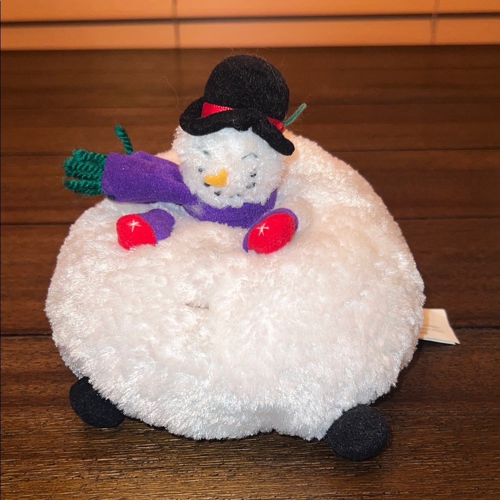 Snowman Beanie Plush Decoration
